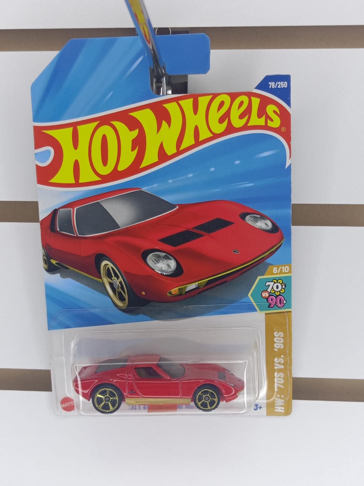 71 LAMBORGHINI MIURA SV ROJO