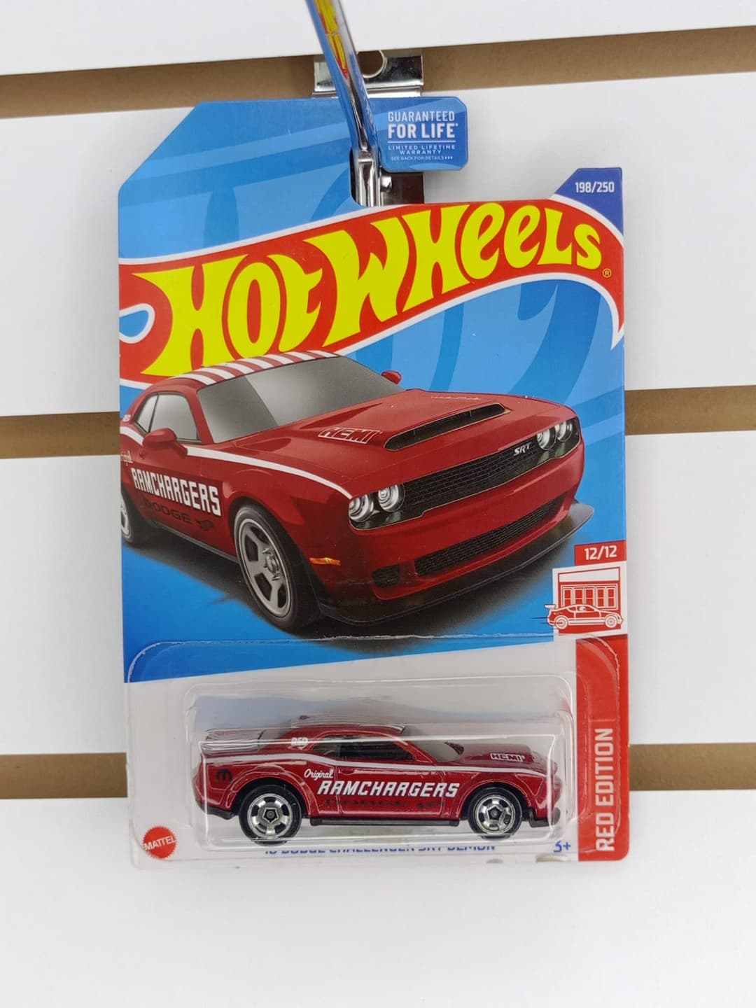 18 DODGE CHALLENGER SRT DEMON (ROJO)