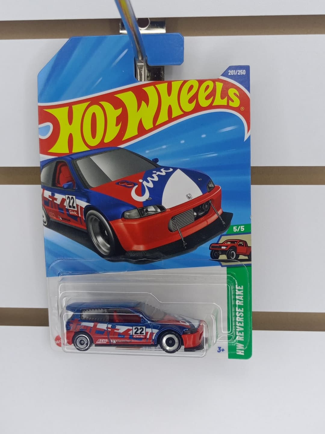 HONDA CIVIC CUSTOM(AZUL Y ROJO)