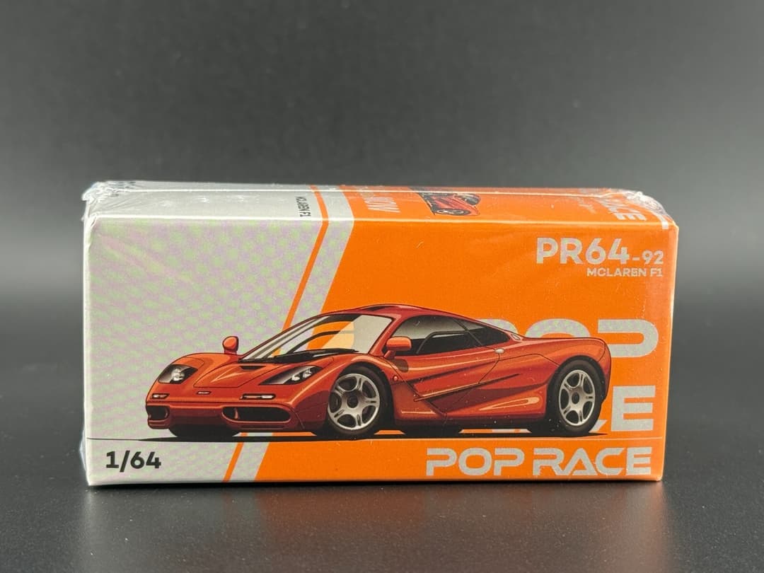Pop Race McLaren F1 Orange