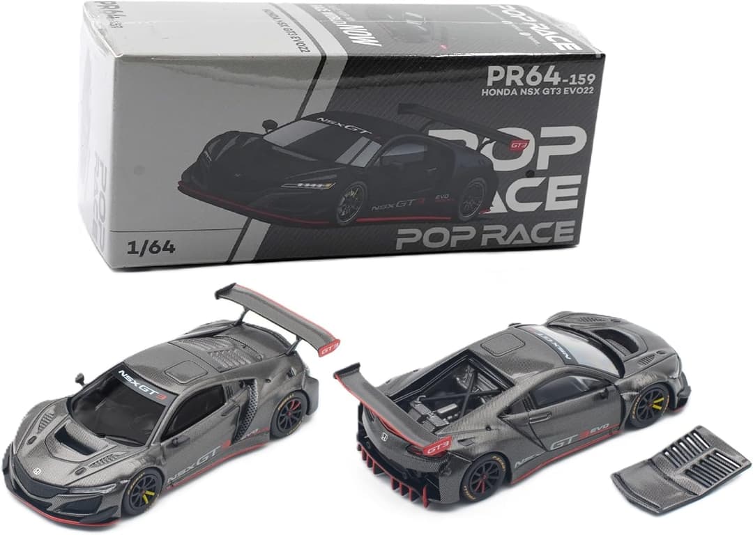 Pop Race 1:64 Honda NSX GT3 EVO22 Carbon Edition