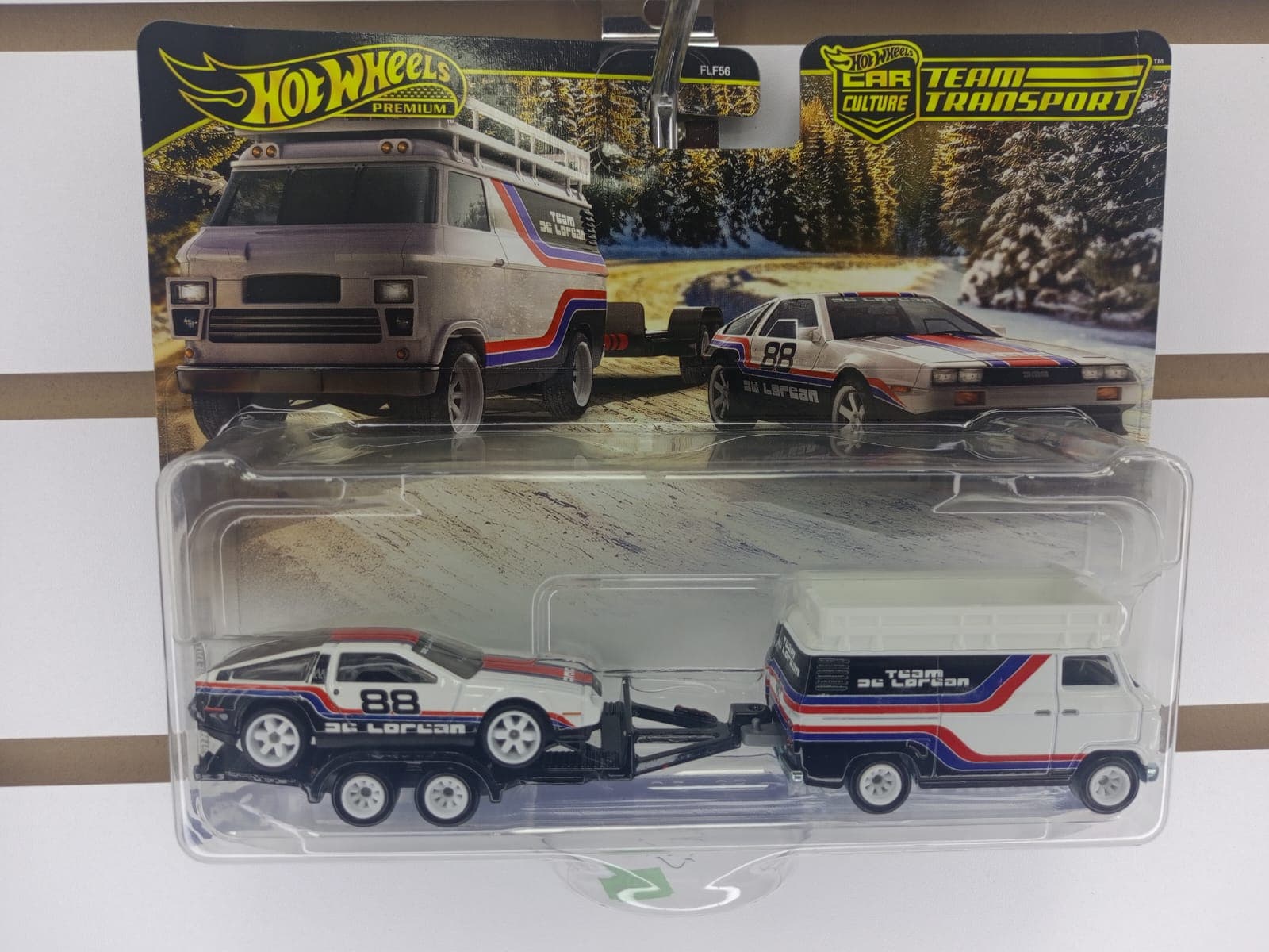 DMC DELOREAN - HW RALLY HAULER