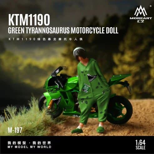 KTM1190 GREEN TYRANNOSAURUS