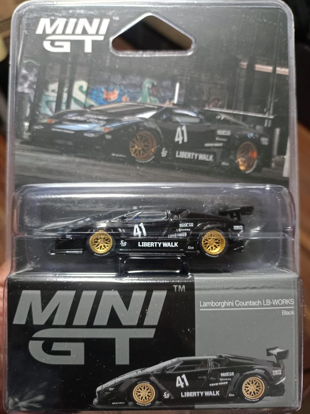 LAMBORGUINI COUNTACH LB WORKS BLACK N 1081