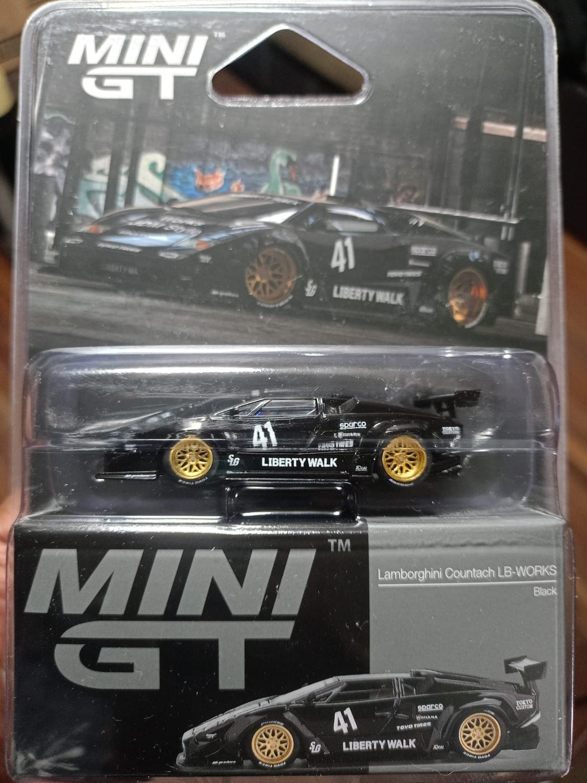 LAMBORGUINI COUNTACH LB WORKS BLACK N 1081