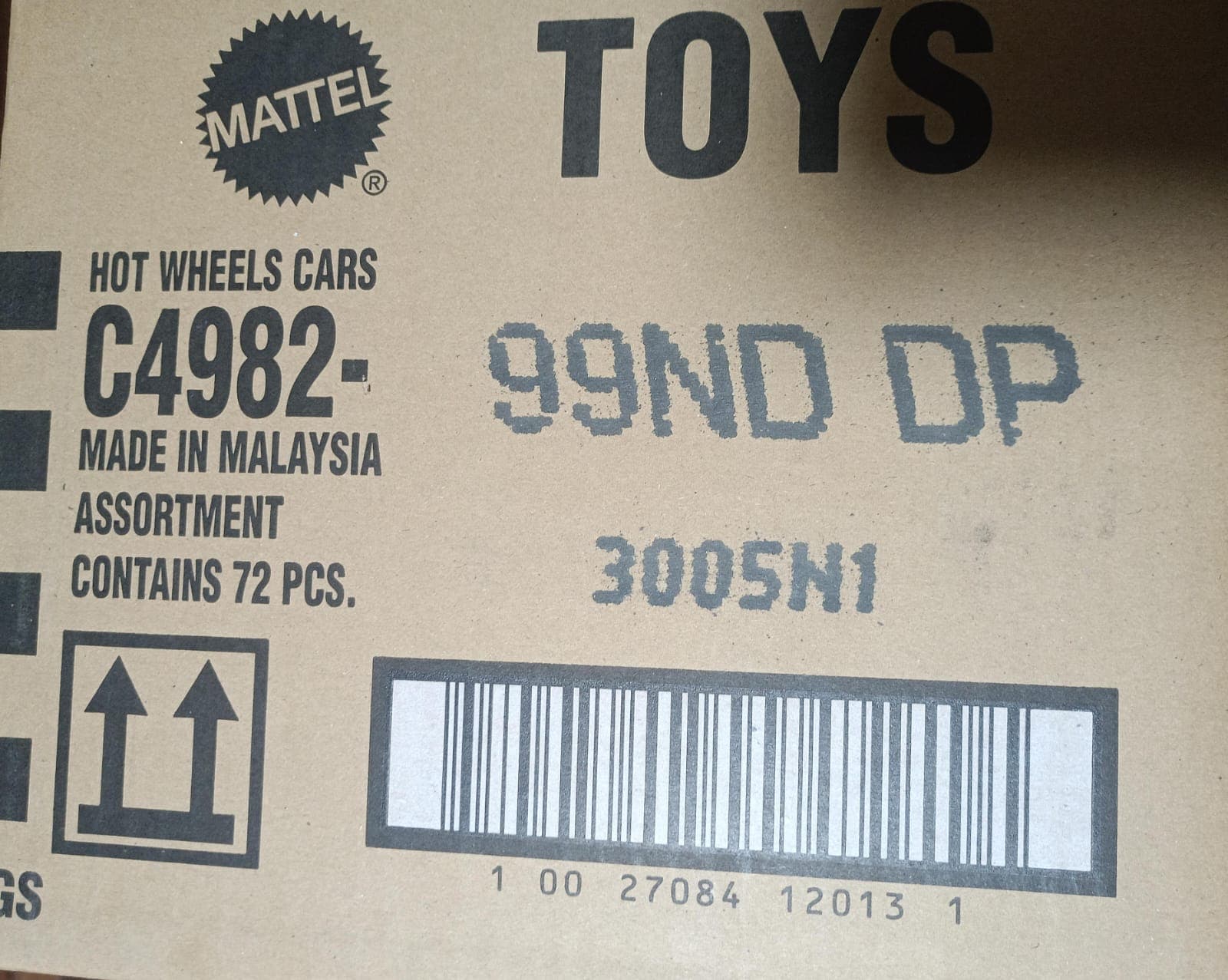 CAJA DE HOTWHEELS 2026 ND