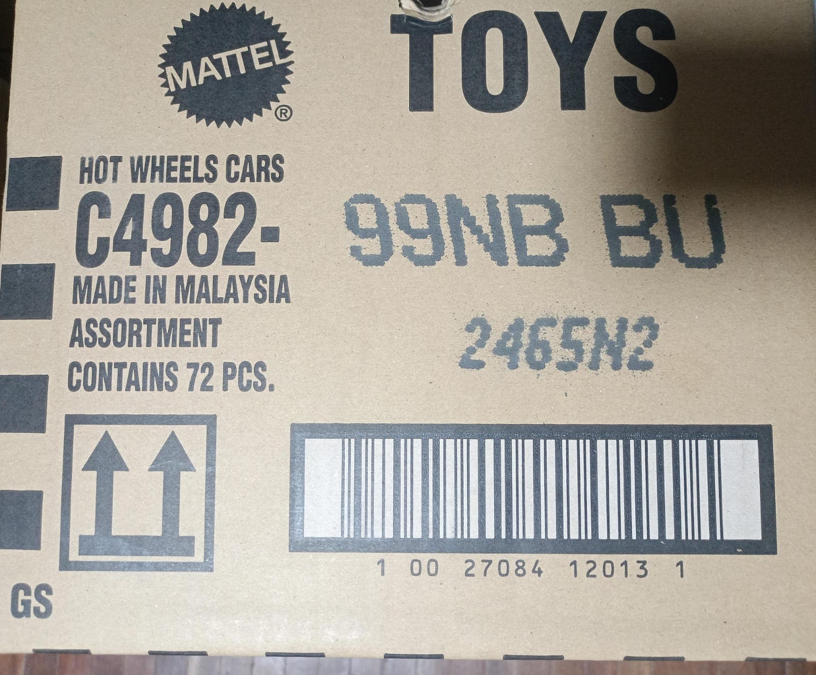 CAJA DE HOTWHEELS 2026 NB