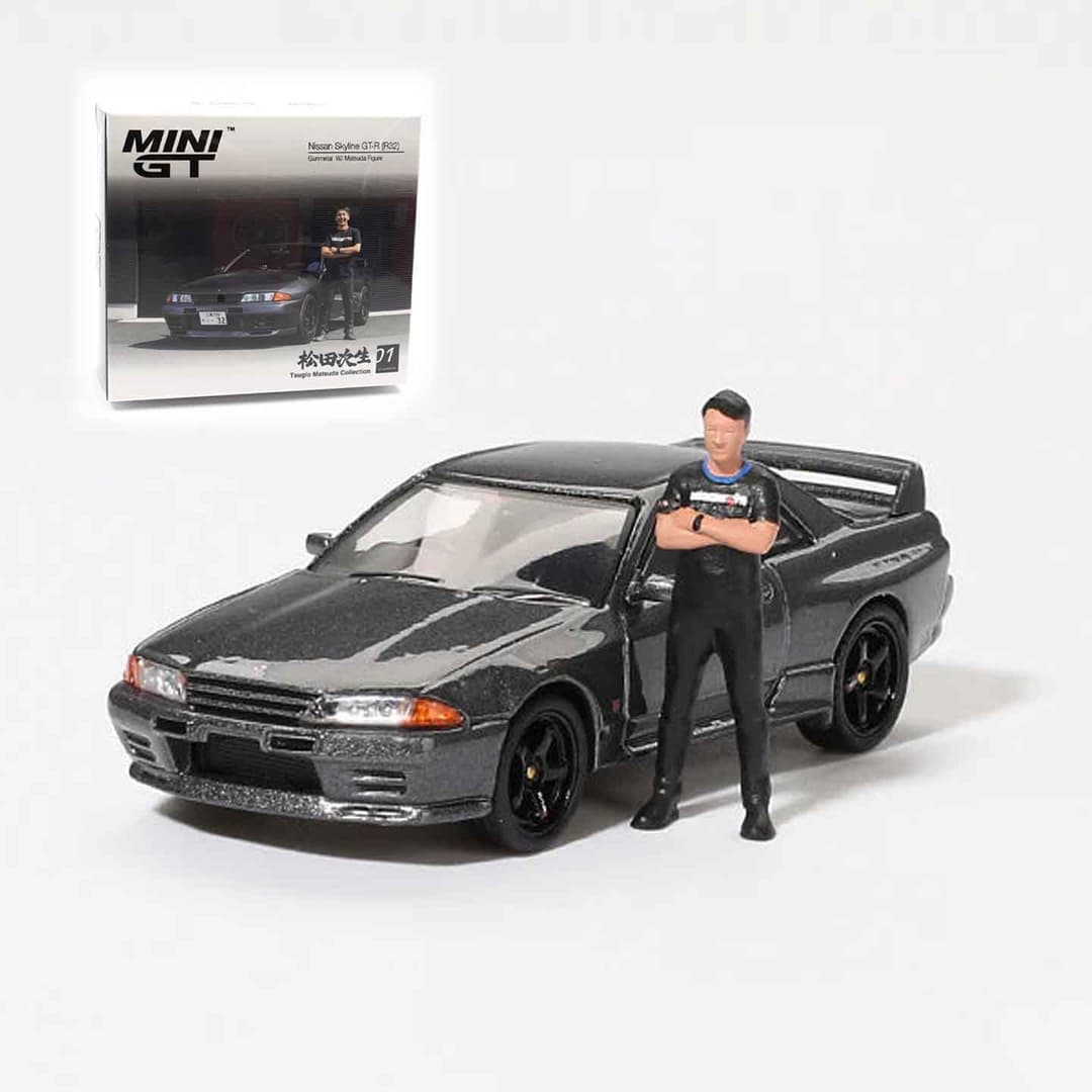NISSAN SKYLINE GT-R (R32) W MATSUDA FIGURE
