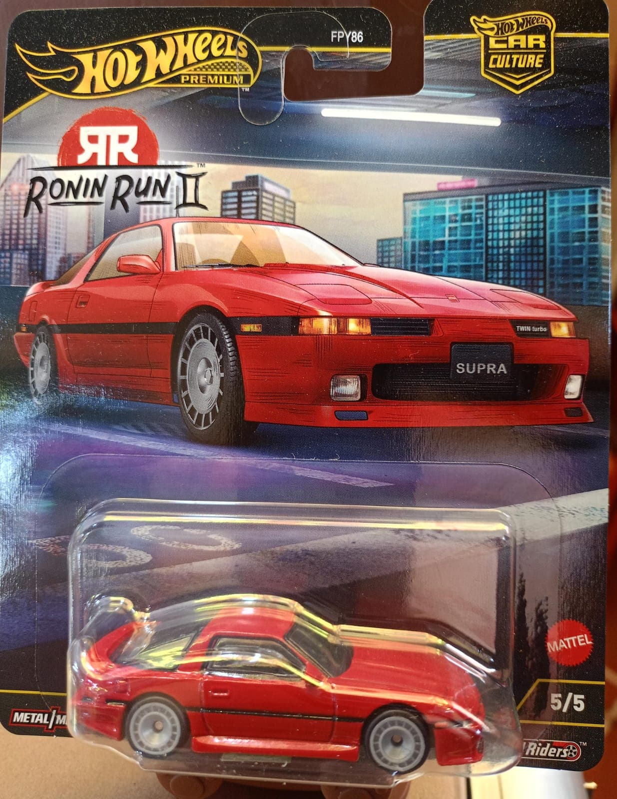 89 TOYOTA SUPRA ROJO