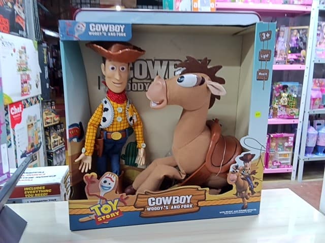 Woody and fork