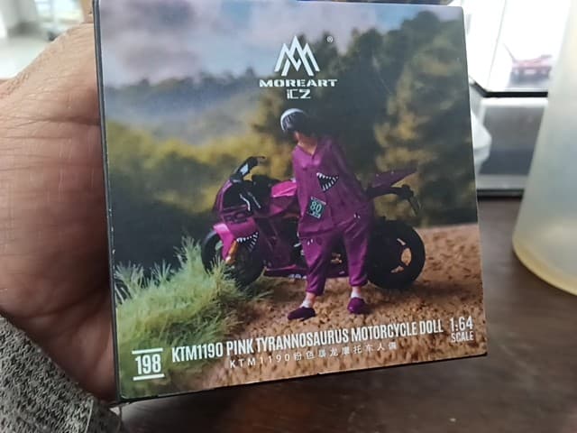 KTM 190 PINK TYRANNOSAURUS MOTORCICLE