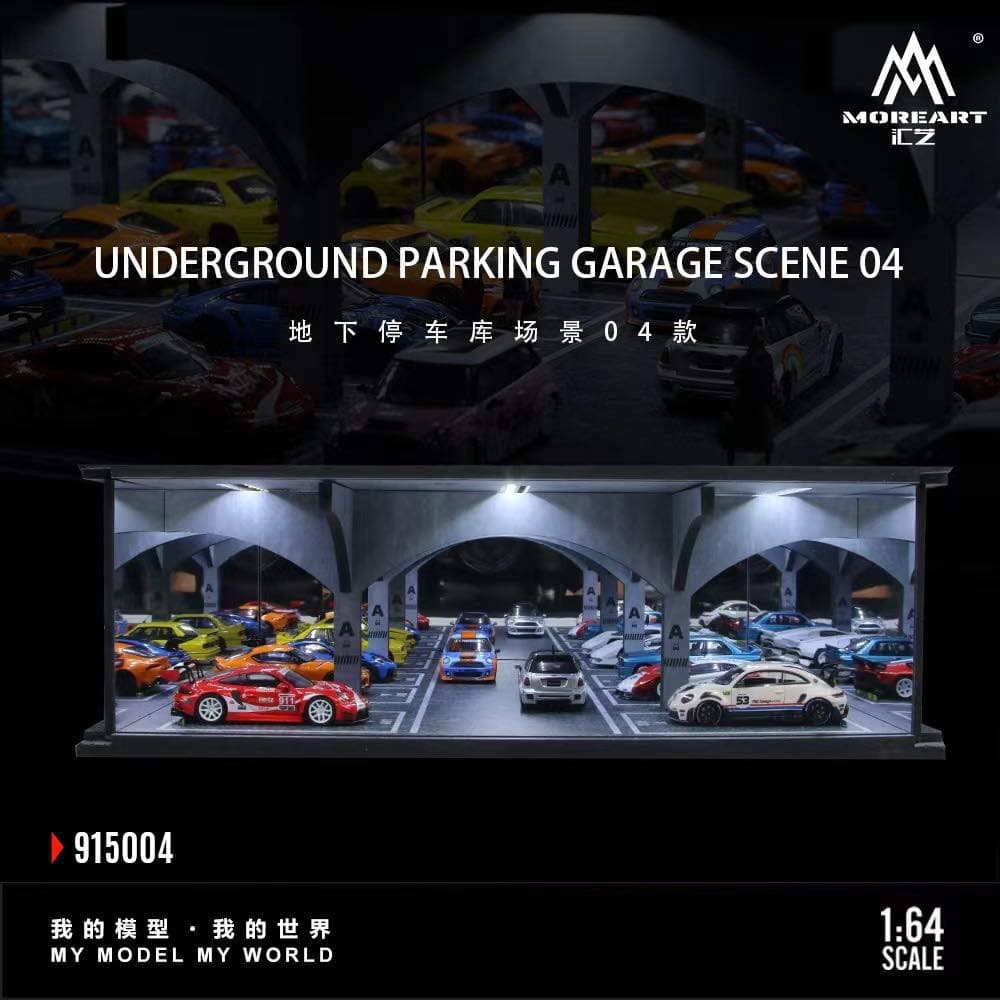 Underground 04 Parking Lot Theme with LED