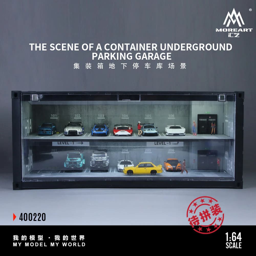 CONTAINER UNDERGROUND PARKING GARAGE