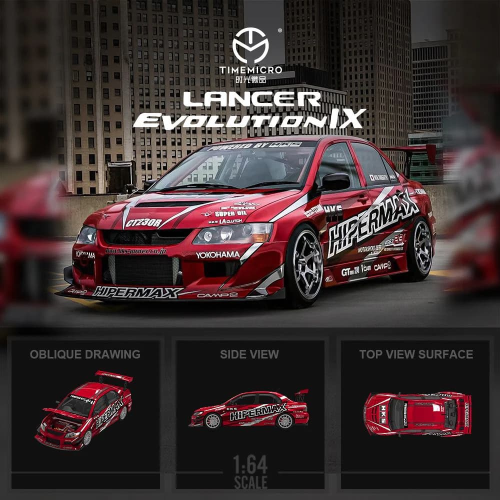 Mitsubishi Evolution IX HIPERMAX ROJO