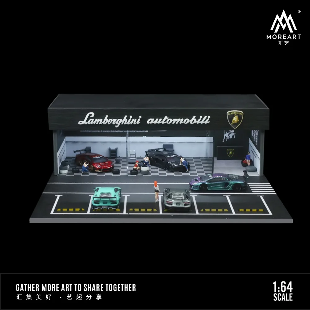 Lamborghini Shop Diorama