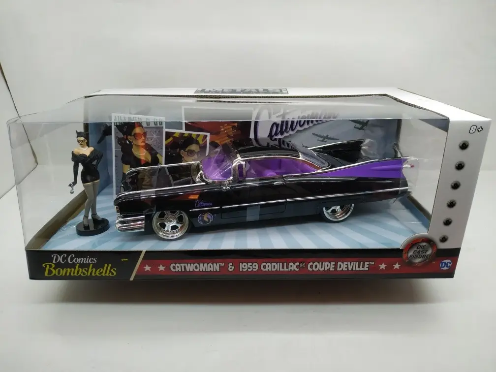 CATWOMAN & 1959 CADILLAC COUPE DEVILLE