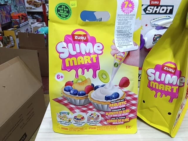 SLIME MART TARTA DE FRUTAS