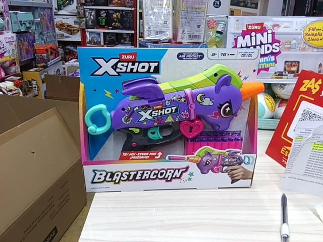 X SHOT BLASTERCON LILA