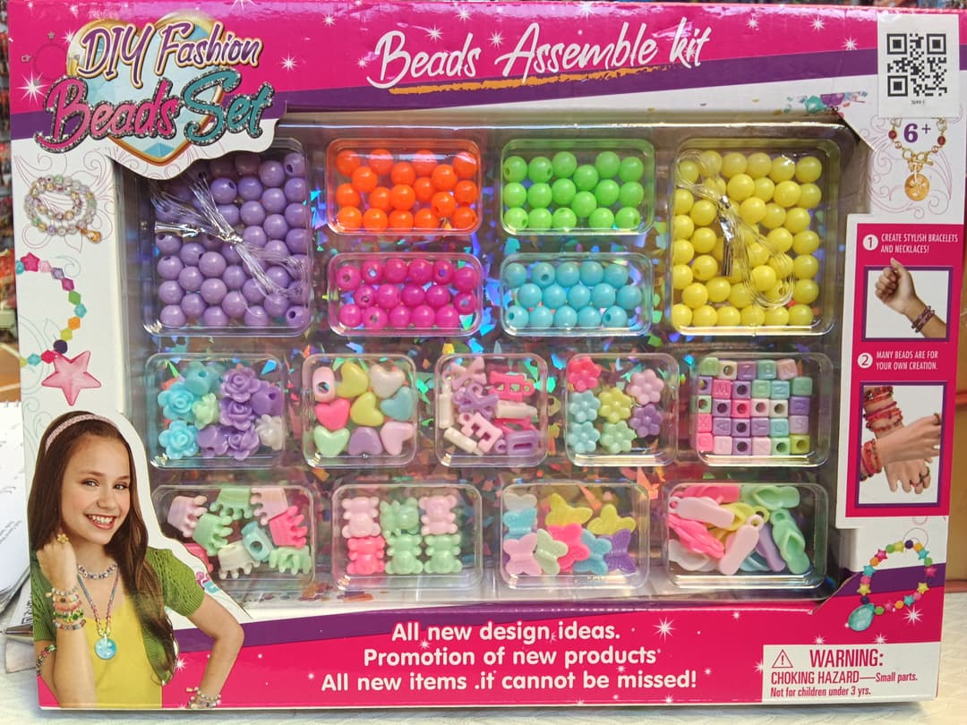 DIY BEADS ASSEMBLE SET DE MANILLAS