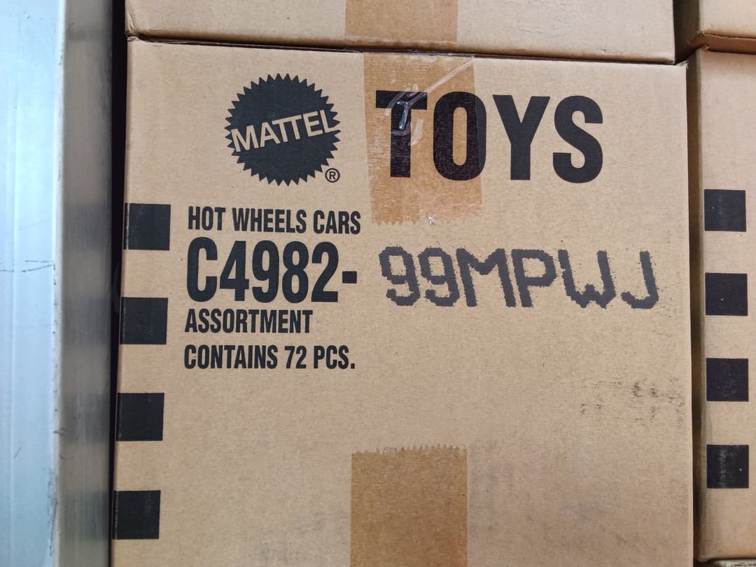 Caja hot wheels 2025 MP