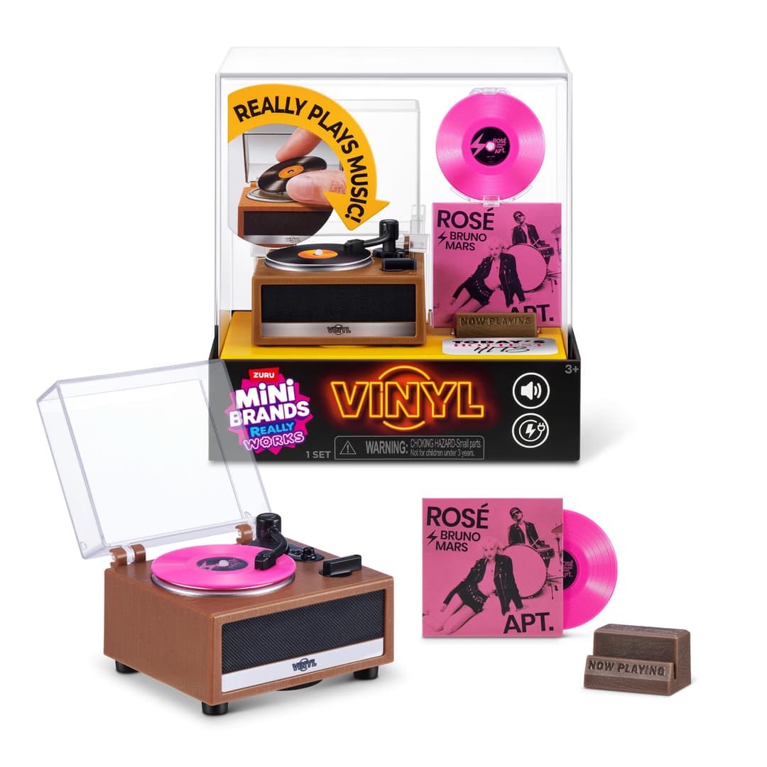 MINI BRANS SET TOCA DISCOS VINILO
