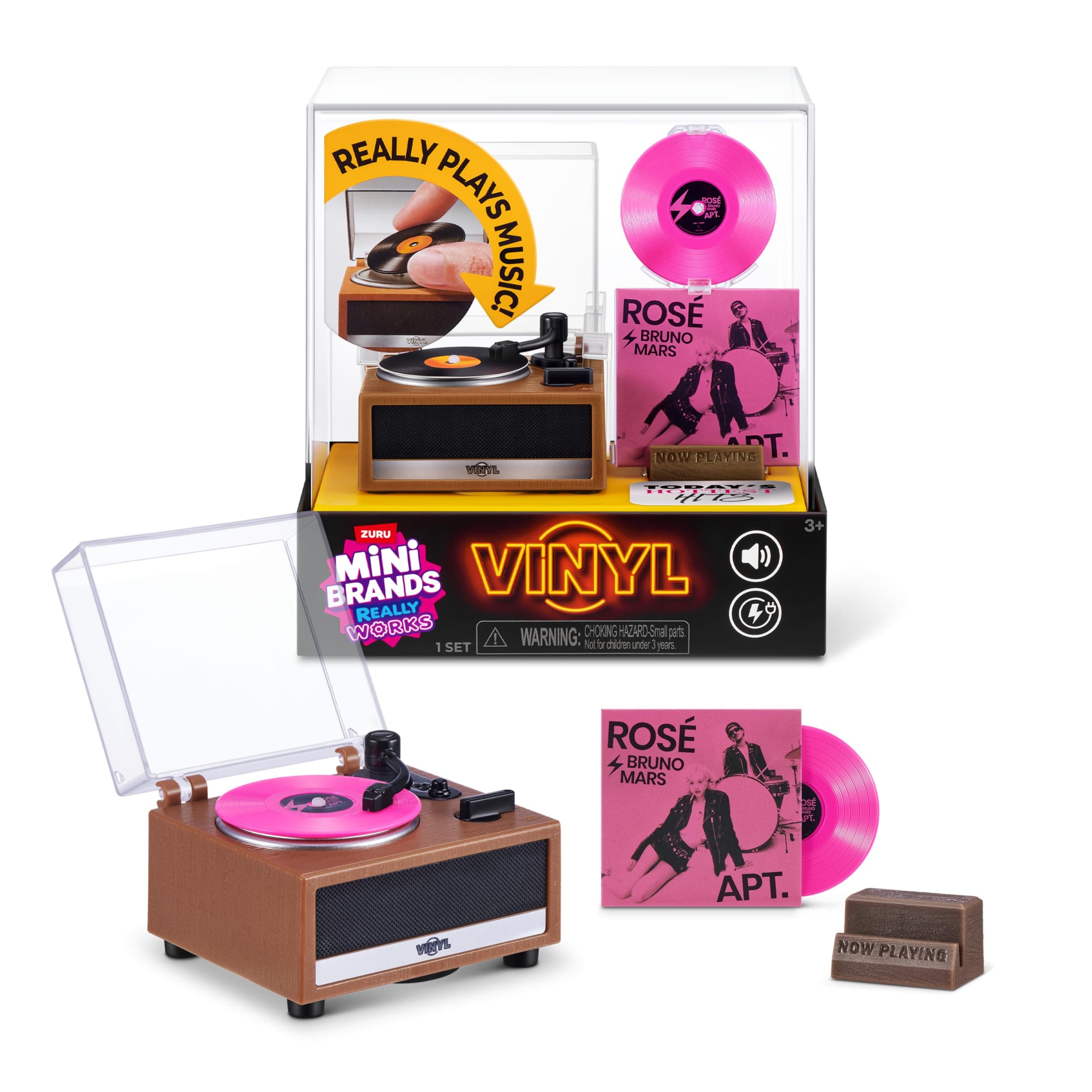 MINI BRANS SET TOCA DISCOS VINILO
