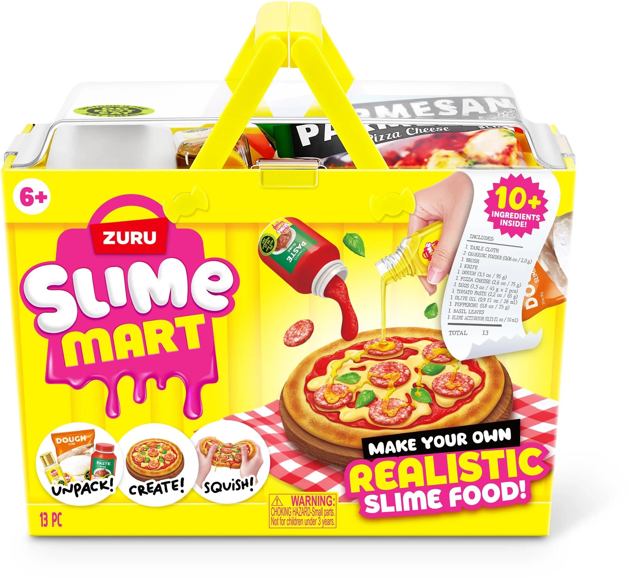 Slime Mart Cesta comida rapida