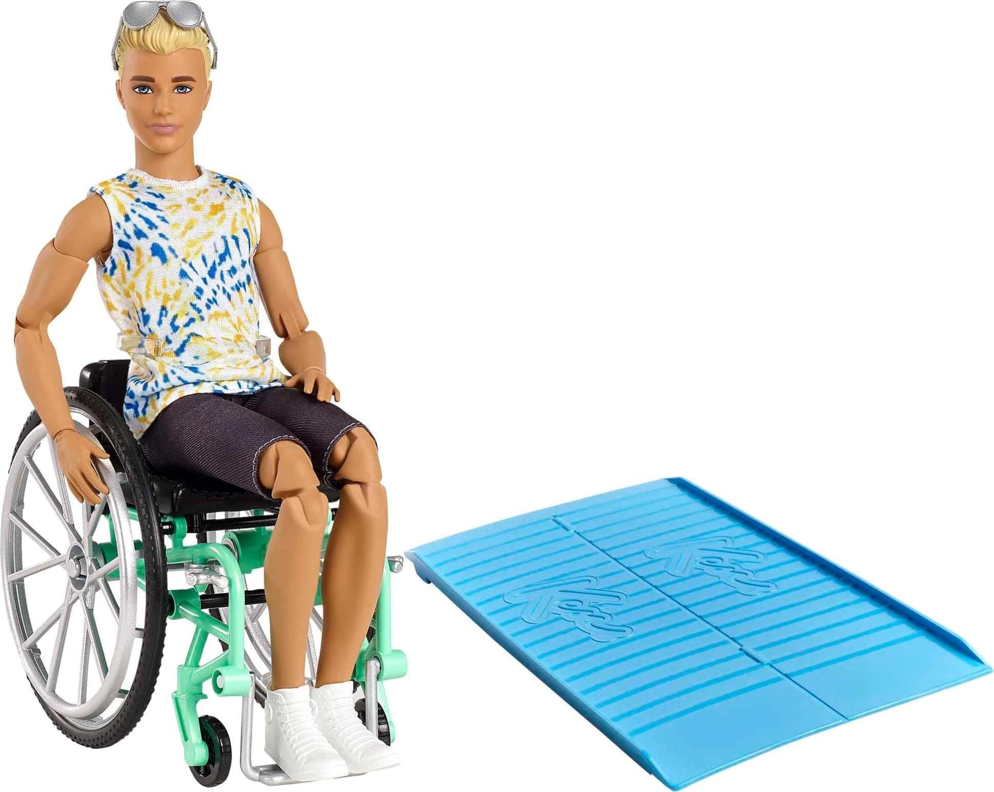 BARBIE SILLA DE RUEDA KEN